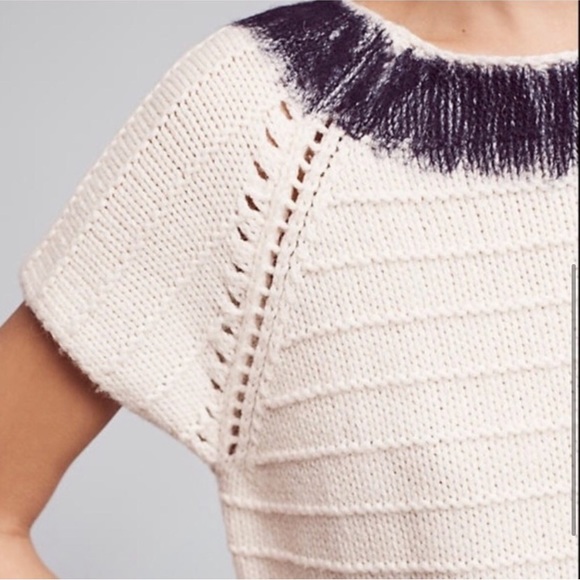 NWT 🌼 Anthro Field Flower Feltwork Sweater - Picture 3 of 7